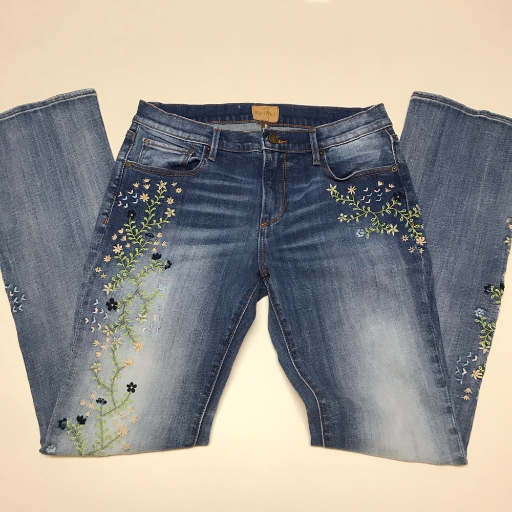 Driftwood Sundance Embroidered Kelly Bootcut Jean